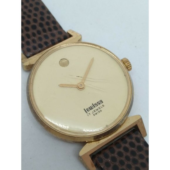 VINTAGE Jowissa Women's 27mm Manual Wind Up 17 Jewel Swiss Gold Tone Watch - Picture 11 of 11